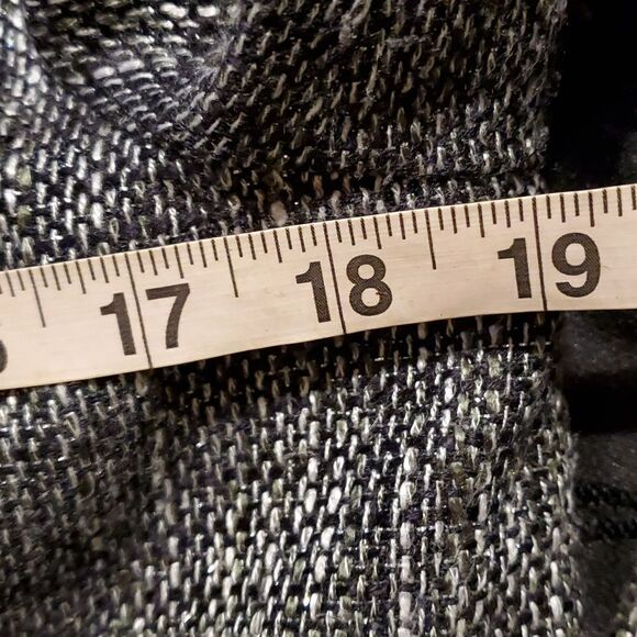 Chico's Tweed Beaded Long Line Jacket Size 1 - Picture 8 of 8